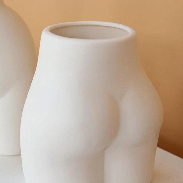 Minimal Ceramic Human Form Vases