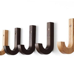 Classic Birch J Wall Hooks