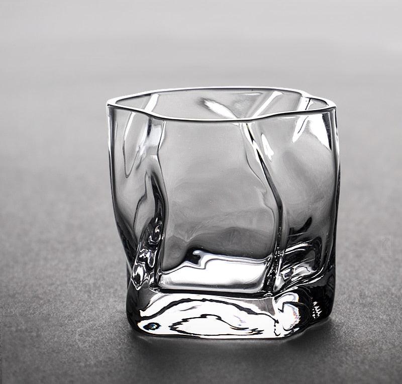 Distort Texture Glass 2-Piece Set